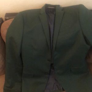 Green men’s H&M blazer